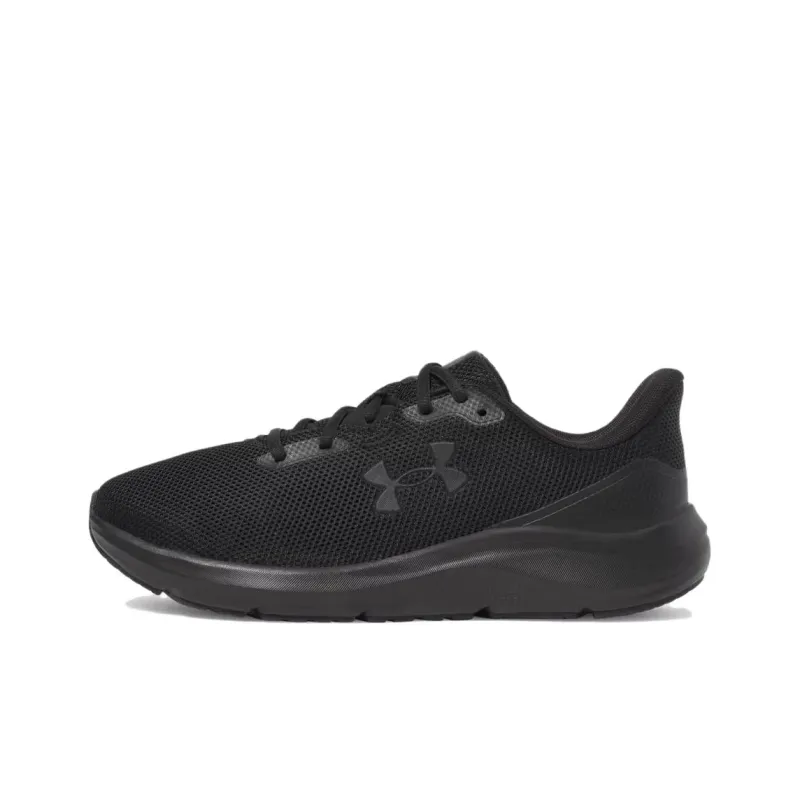 Under Armour Slip Resistant Breathable Low Top Running Shoes Men's Black-0
