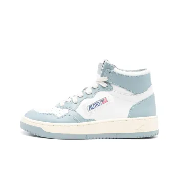 AUTRY Malist Mid Slip-Resistant Mid-Top Skateboard Shoes Women's White Blue