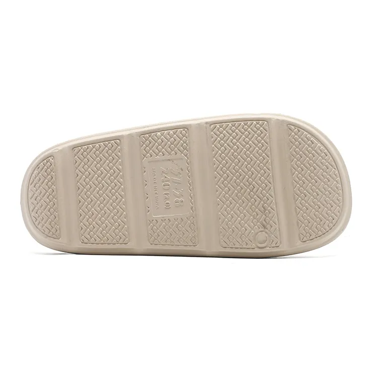 HLA Summer Platform Home Slippers Minimalist Bathroom Anti Slip And Wear Resistant Slippers Unisex-15
