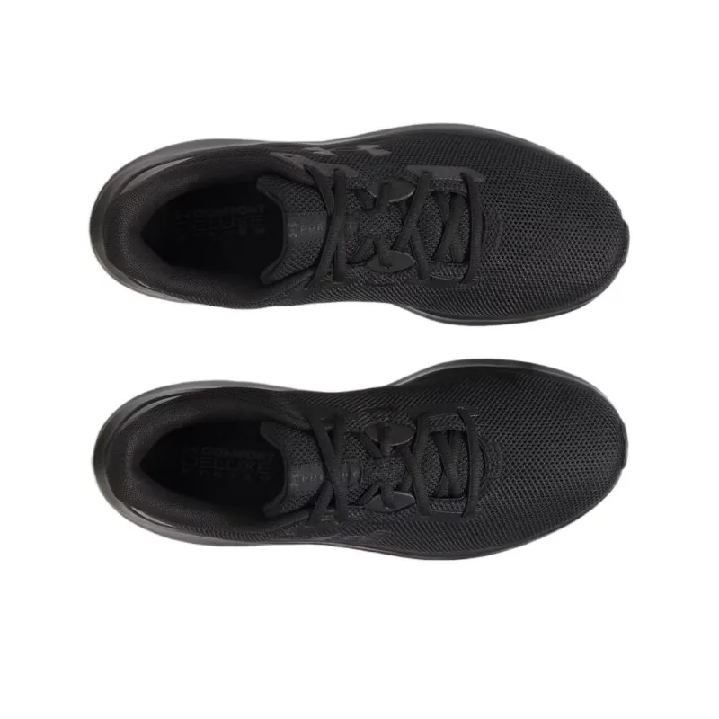 Under Armour Slip Resistant Breathable Low Top Running Shoes Men's Black-3