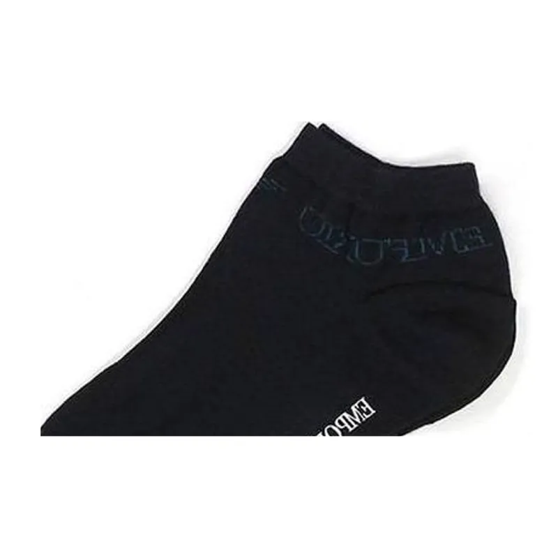 EMPORIO ARMANI SS23 Ankle Socks Women's 1 Pack Black-4