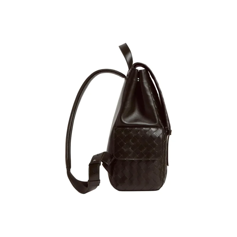 Bottega Veneta Calfskin Backpack Men's Brown-1