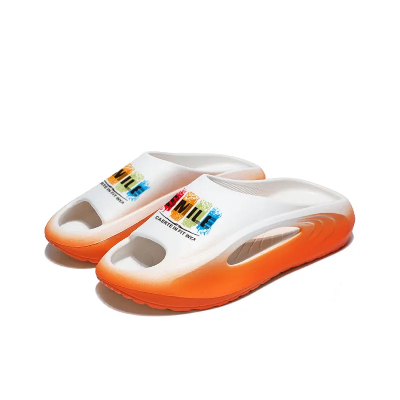 CariteSport EVA Quiet Slip Resistant Odor Resistant Abrasion Resistant Quick Dry Cushioning Slide Slippers Unisex-1