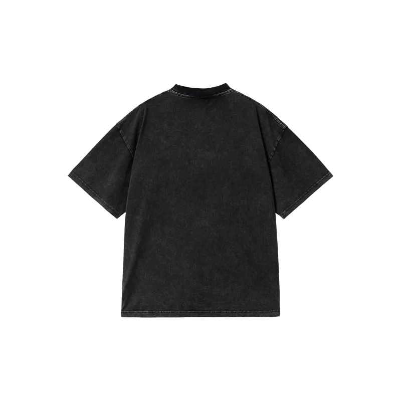 PILOTDRAGON SS25 Short Sleeved Unisex Black-1