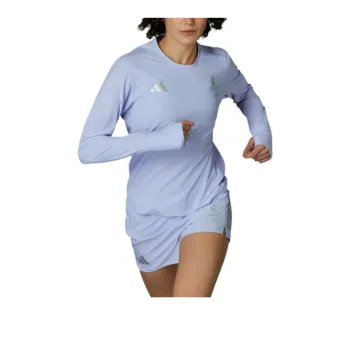 Adidas Free Shipping With AdiClub Boston Marathon® 2025 Own The Run Long Sleeve Tee