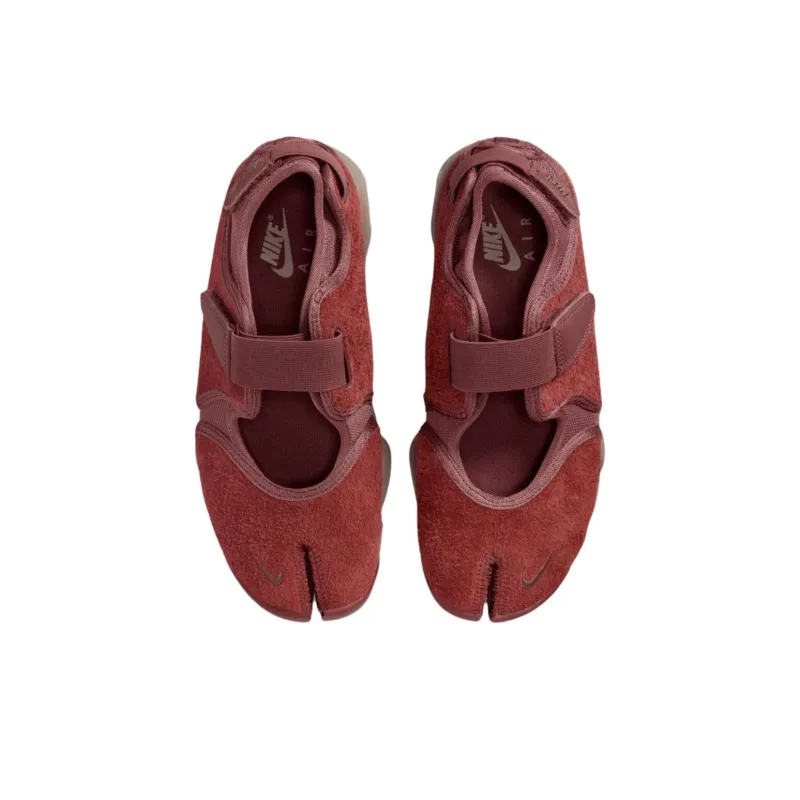 Nike Air Rift Anti Slip Wear Resistant Low Top Casual Shoes Women's Red Brown-2