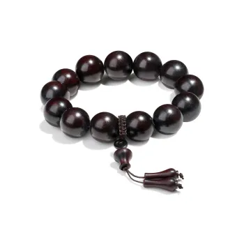 PUTUOSHANWENCHUANG Pterocarpus Bracelets Unisex