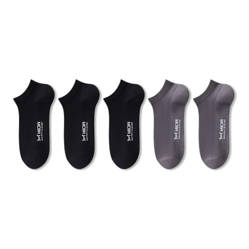 MIIOW Cool One Summer Series Ankle Socks Men's 5 Pack-21