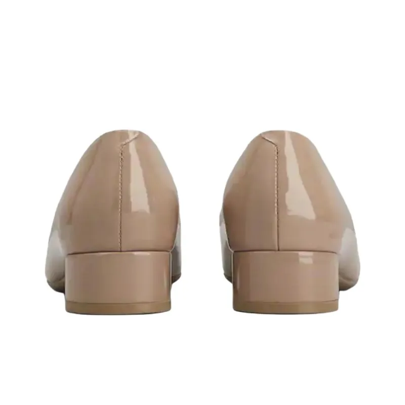 Roger Vivier Casual Single Shoes Women's Beige-5