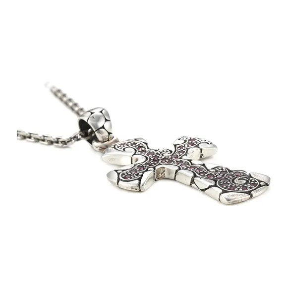 The Next Life 925 Sterling Silver Synthetic Cubic Zirconia Pendant Unisex-5
