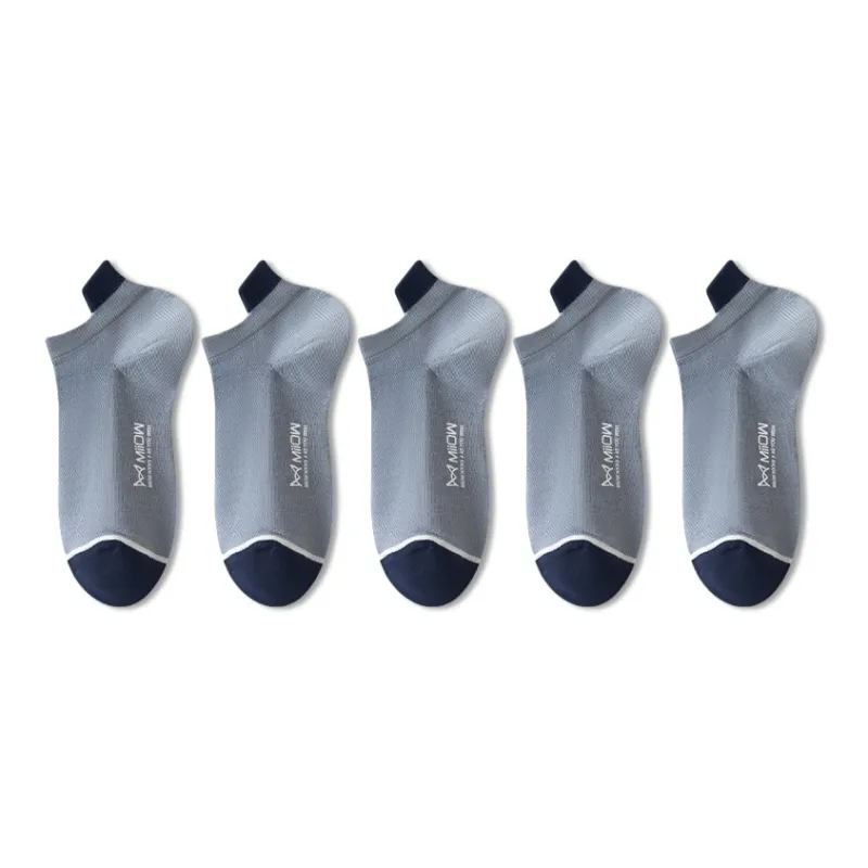 MIIOW Cool One Summer Series Ankle Socks Men's 5 Pack-13
