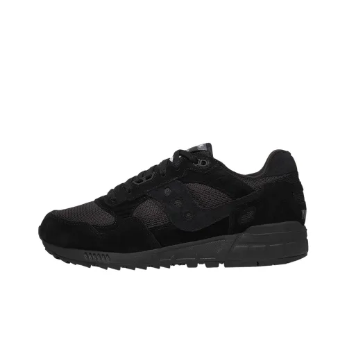 Saucony Shadow 5000 Slip-Resistant Breathable Low-Top Casual Shoes Men's Black