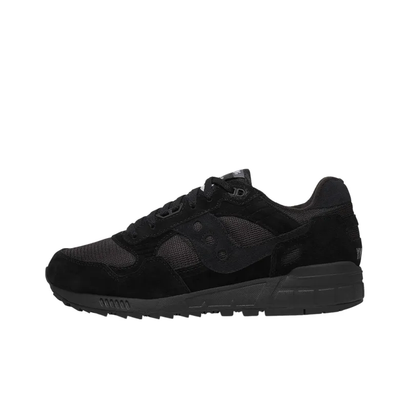 Saucony Shadow 5000 Slip-Resistant Breathable Low-Top Casual Shoes Men's Black-0
