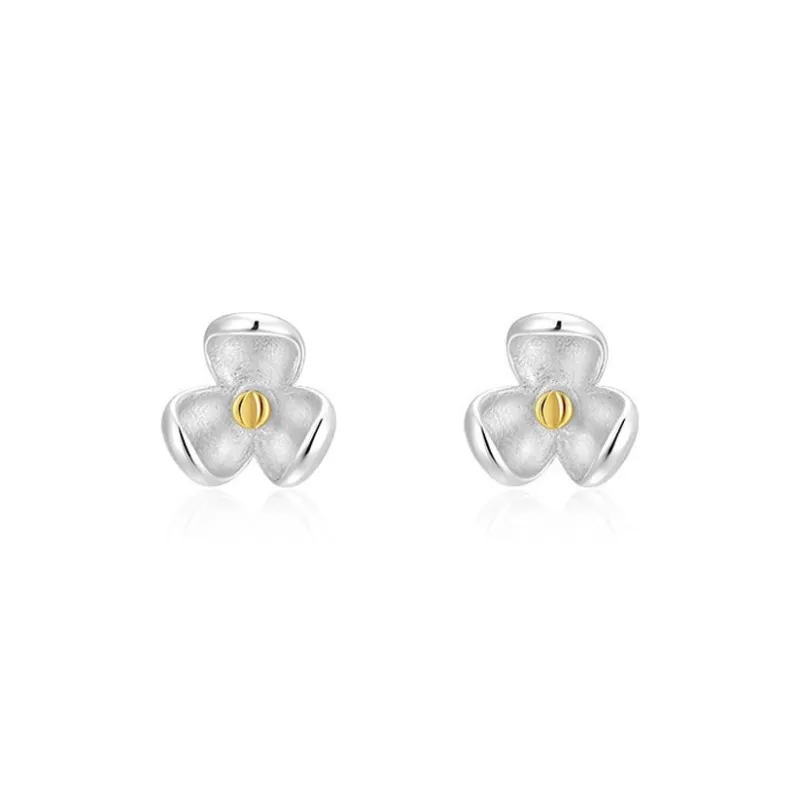 Supreme Love S925 Silver Stud Earrings Women's-0