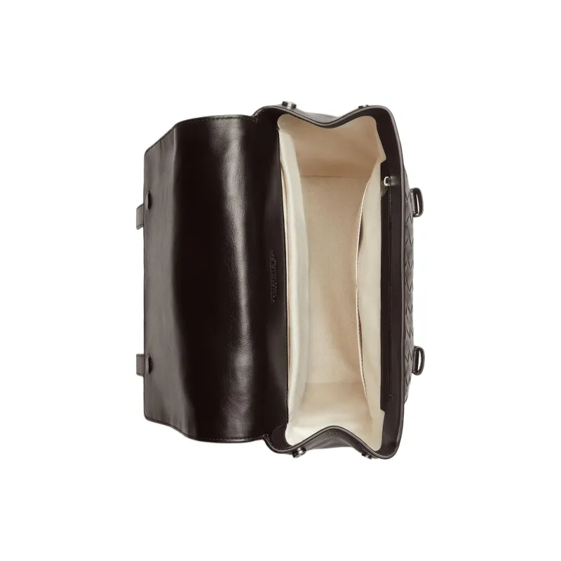 Bottega Veneta Calfskin Backpack Men's Brown-3