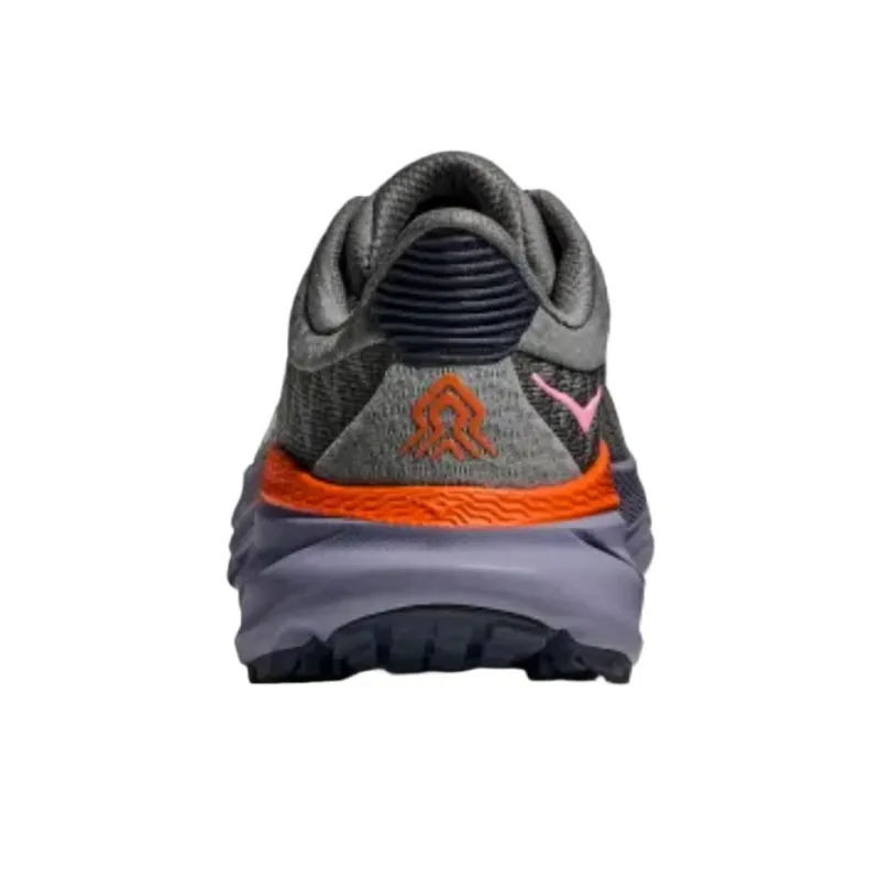 HOKA ONE ONE Challenger 7 Abrasion Resistant Low Top Running Shoes Women's Gray-4