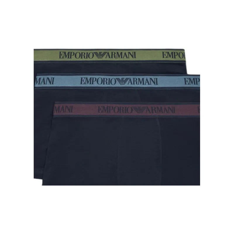 EMPORIO ARMANI Three pack Of Boxer Briefs With Core Logo Waistband-4