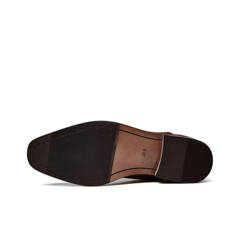 Kaltendin Business Commute Versatile Trendy Comfortable Minimalist Style Elegance Dress Shoes Men's-10