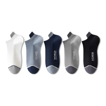 MIIOW Cool One Summer Series Ankle Socks Men's 5 Pack