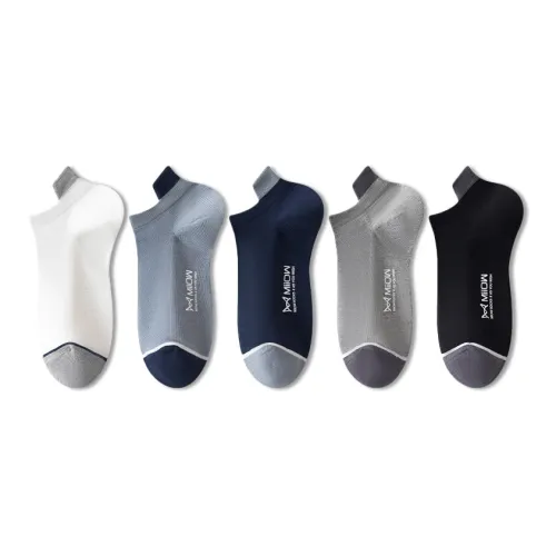 MIIOW Cool One Summer Series Ankle Socks Men's 5 Pack