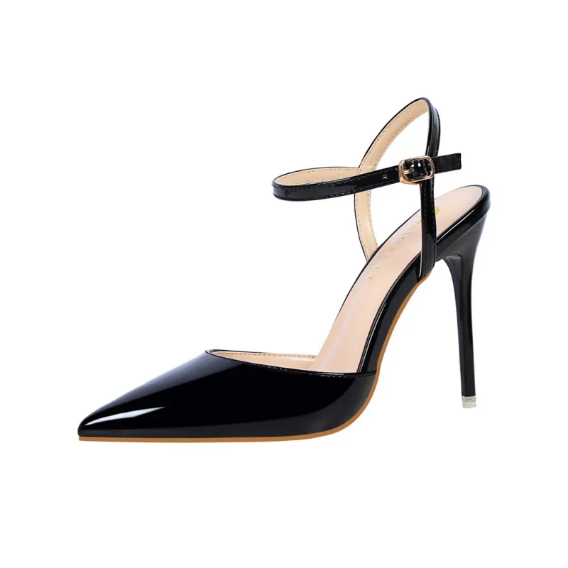 QITUMAUL Strap Sandals 10.5cm Women's-1