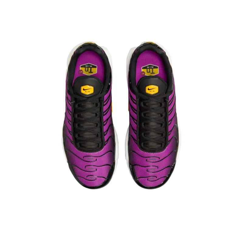 Nike Air Max Plus Black Laser Orange White Hyper Violet Women's-3