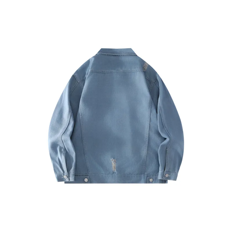 Yiwen Denim Jacket Unisex Black-3