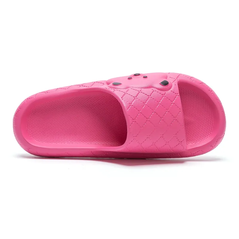 Soft Soft And Cute Round Tip Bear Slippers Summer Home Squashy And Bouncy Feeling Slippers-10