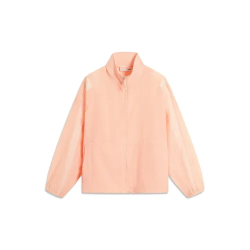 LiNing Sports Fashion Collection Jackets Coats Women's Orange Pink