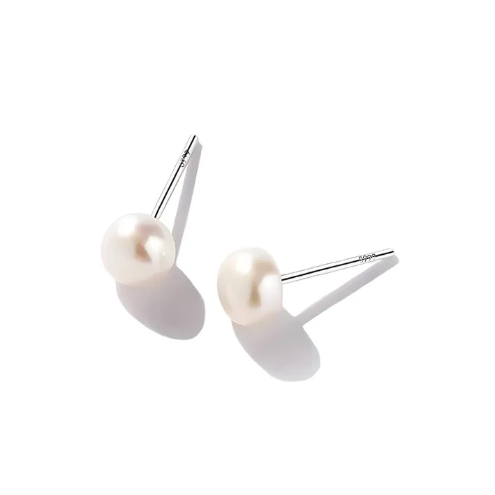 GUDS GAVE 999 Fine Silver Stud Earrings Women's-1