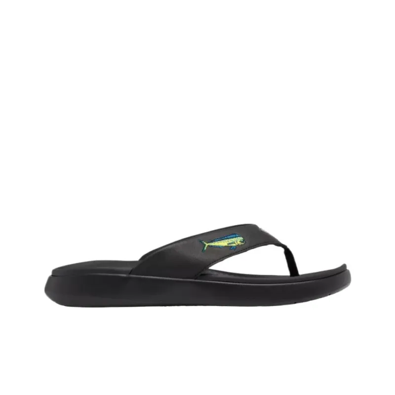 Columbia Slip Resistant Flip Flops Men's Black-1