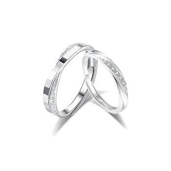 Love Jewelry 999 Fine Silver Rings Unisex