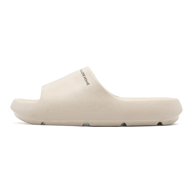 HLA Summer Platform Home Slippers Minimalist Bathroom Anti Slip And Wear Resistant Slippers Unisex-13