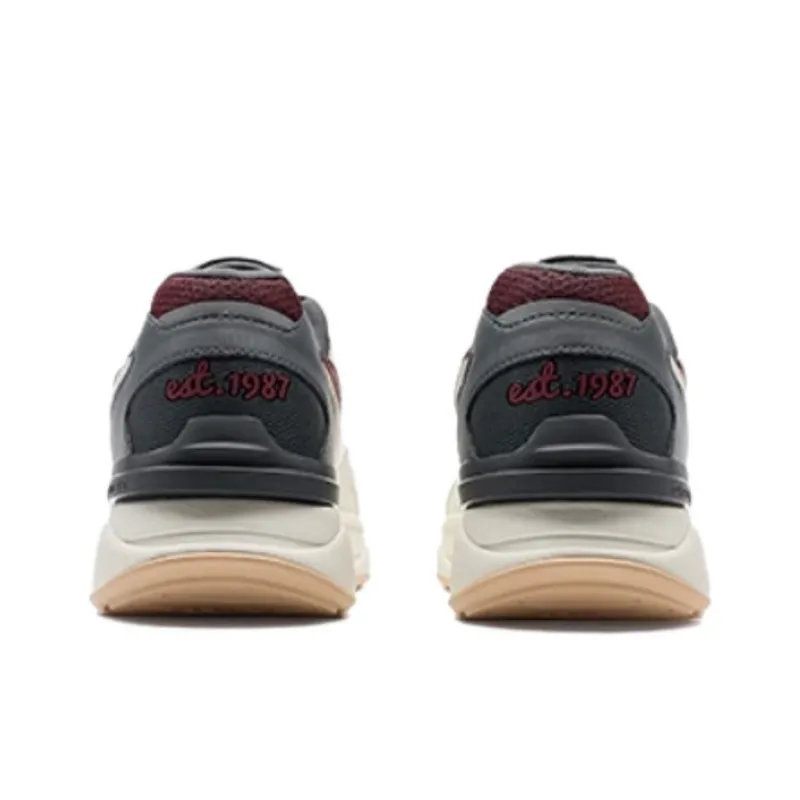 XTEP Lightweight Height Increasing Coverage Low-Top Casual Shoes Men's Tea White Ash-4