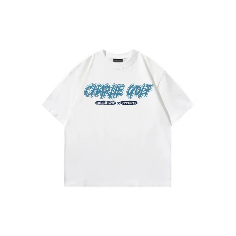 CHARLIE GOLF T Shirt Unisex Apricot-5