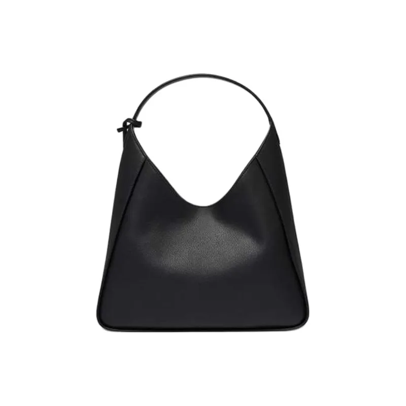 MICHAEL KORS Cow Leather HOBO Shoulder Bag Large Size Women's Black-1