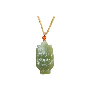 LANPIN Hetian Jade Pendants Jasper Unisex