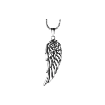 BAIJUAN Titanium Steel Necklaces Unisex