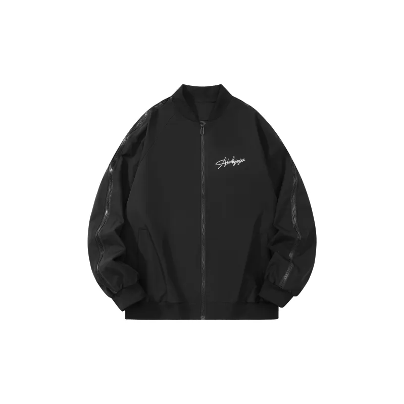 BOTH PLAY Jacket Unisex Black & Neon Green-1