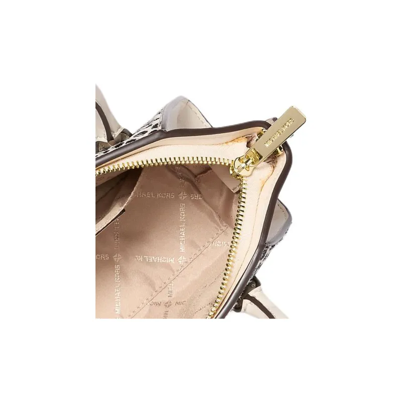 MICHAEL KORS Avril Calf Hair With Cow Leather Handbag, Shoulder Bag, Crossbody Bag Mini Women's Black & White-4