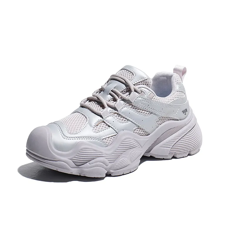 NANJIREN Anti Slip Wear Resistant Low Top Chunky Sneakers Women's-6