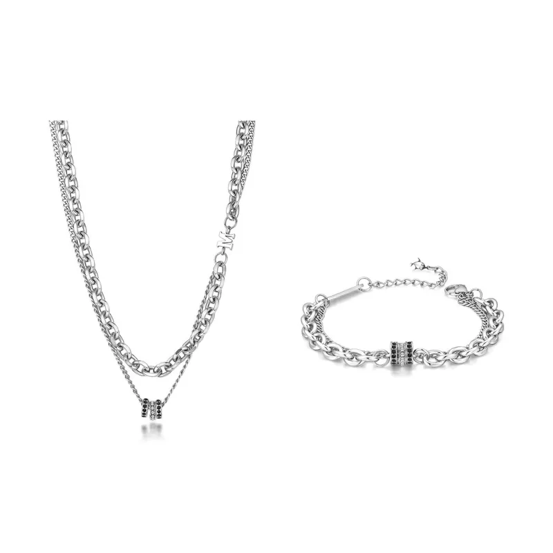 FAIRWHALE Titanium Steel Necklaces Unisex-5