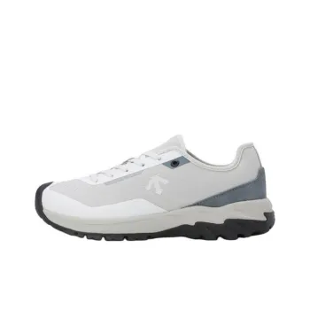 DESCENTE URBAN T450 V2 Anti Slip Wear Resistant Low Top Casual Shoes Unisex Gray White