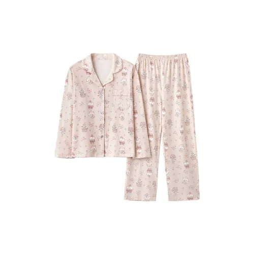 Sleeping Beauty Pajama Set Women's Multicolor