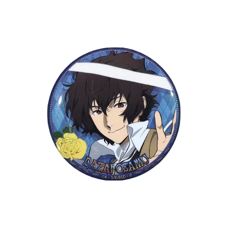 BOOM COMIC Bungo Stray Dogs S4 Brushed Gold Badges-1