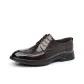 Brown[Top Grain Cow Leather Style]
