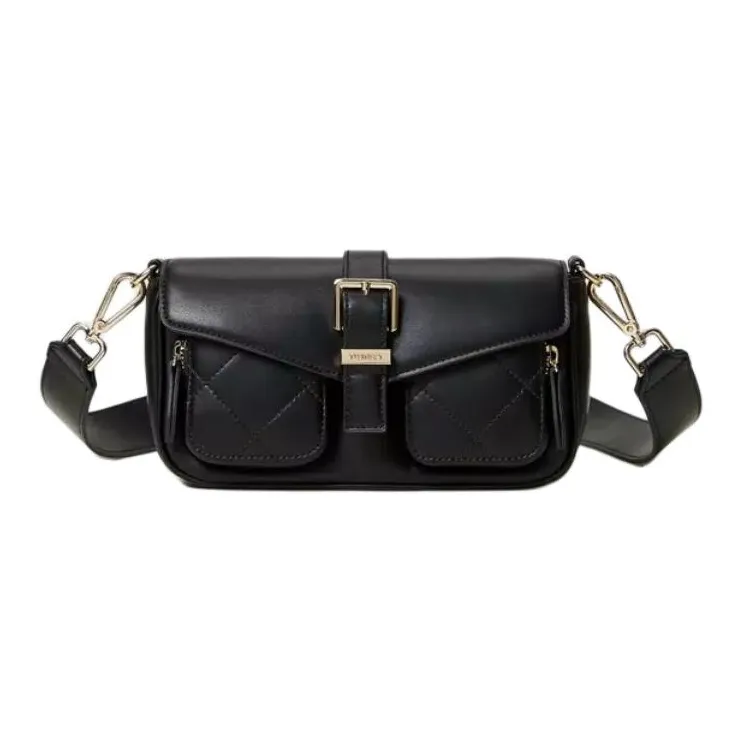 TWINSET MILANO Polyurethane Shoulder Bag Women's Black-0