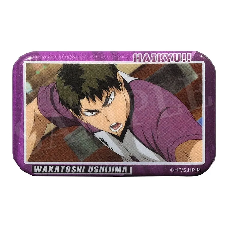BOOM COMIC Shoyo Hinata, Ryunosuke Tanaka, Tobio Kageyama Haikyuu!! S3 Keyframes Badges-7