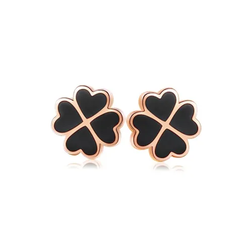 Supreme Love S925 Silver Stud Earrings Women's