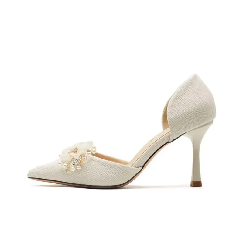 Than Than Me Slim Heel High Heels Women's-5